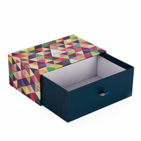 slide rigid paper box, rigid paper box, cardboard gift box