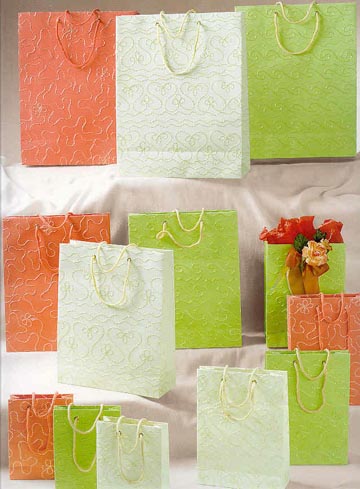 Handmade Paper Carrier Bags