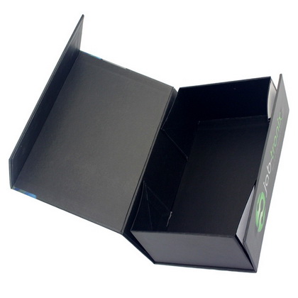 Matte-Black-Foldable-Shoe-Packaging-Box